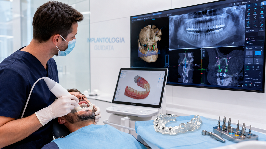 Paziente assistito in studio per un’urgenza ai denti